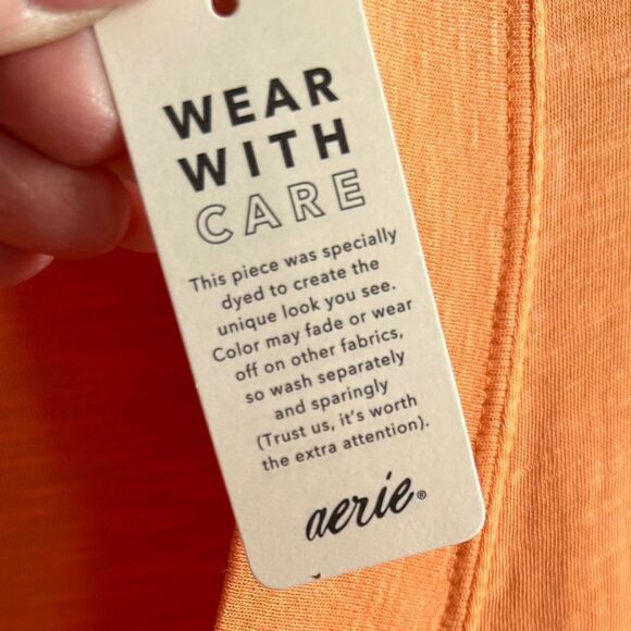 Aerie Orange Sherbet Maxi Dress - Picture 4 of 8